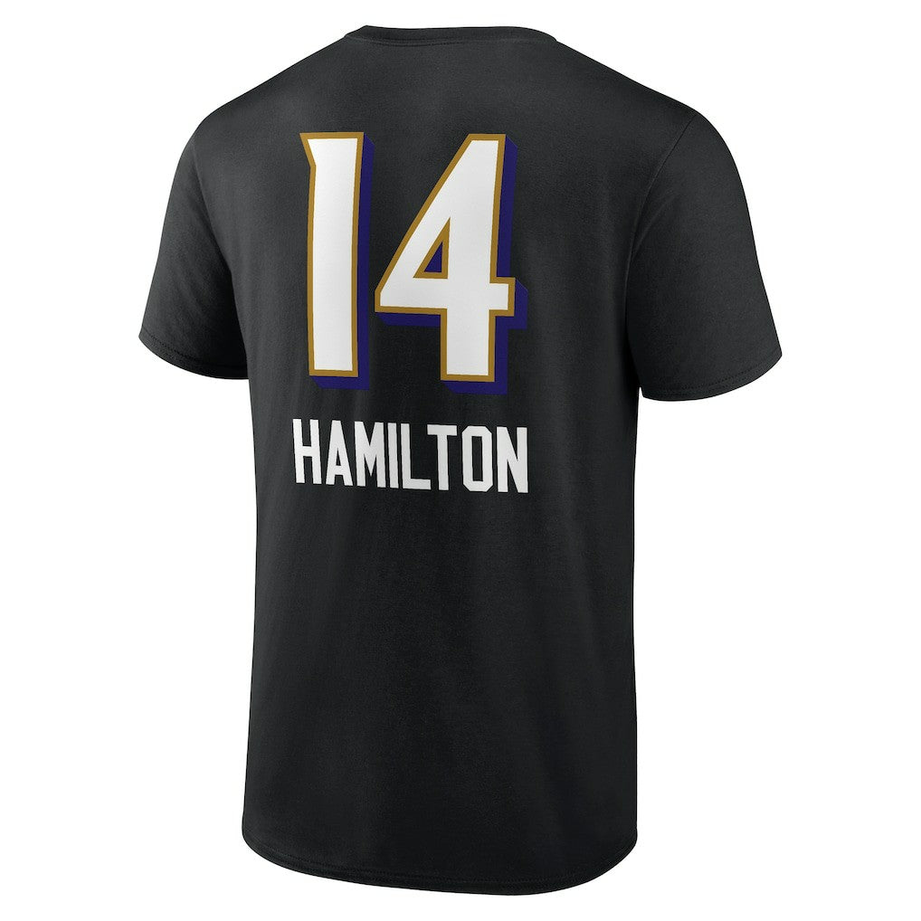 Baltimore Ravens Kyle Hamilton  Team Wordmark Player Name & Number T-Shirt | NFL Online