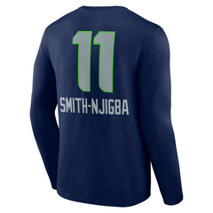 Seattle Seahawks Jaxon Smith-Njigba  Team Wordmark Player Name & Number Long Sleeve T-Shirt | NFL Outlet