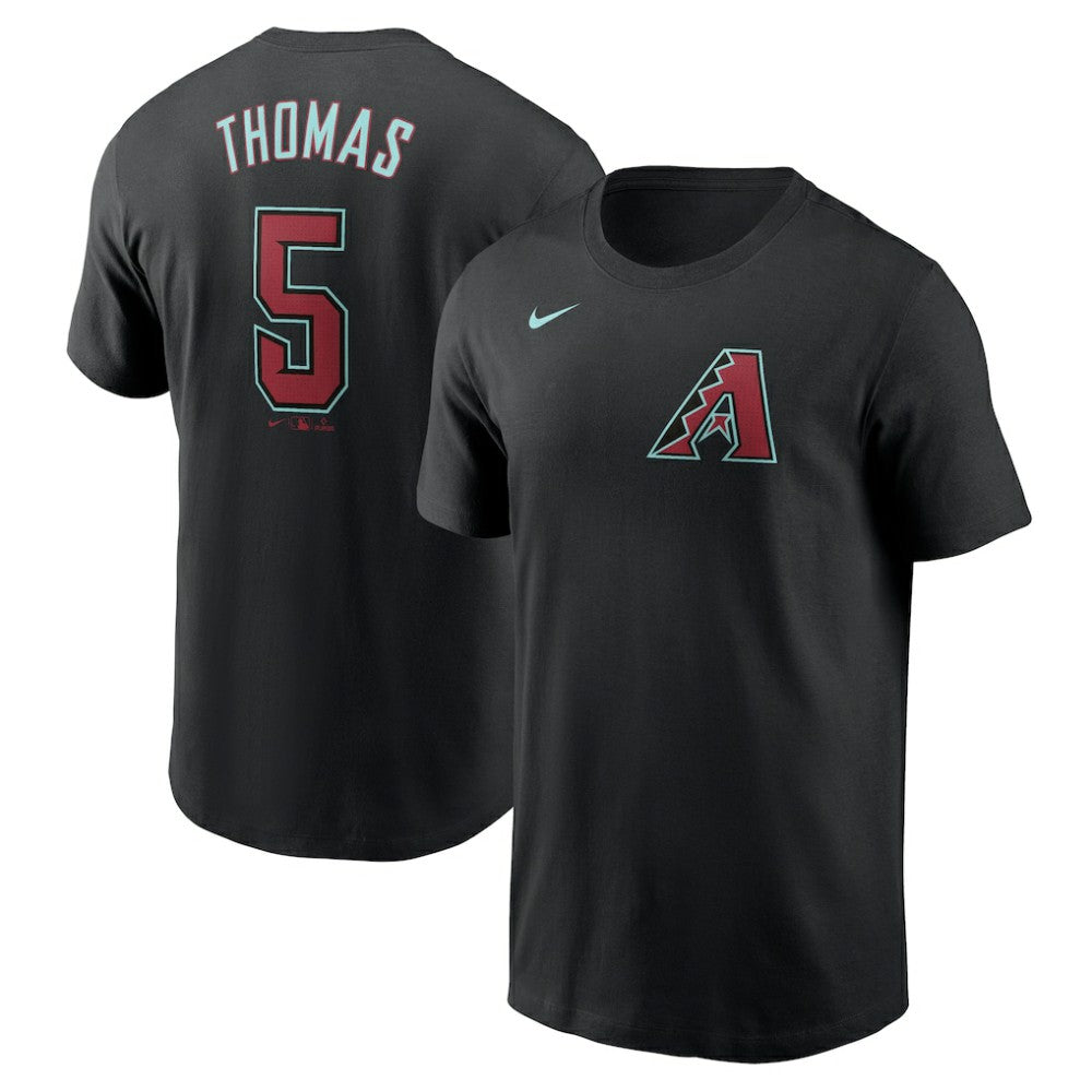 Alek Thomas Arizona Diamondbacks Nike 2024 Fuse Name & Number T-Shirt - MLB T-shirts
