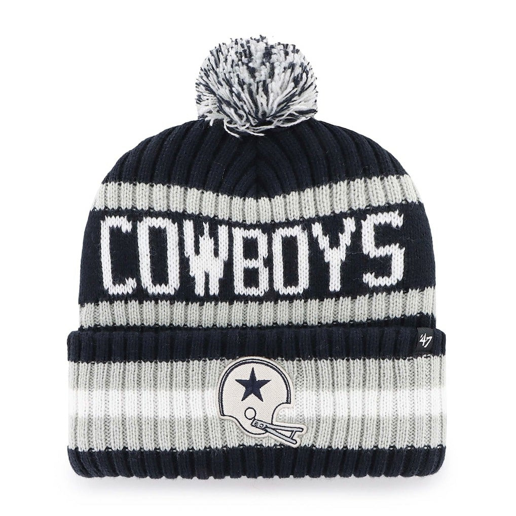 Dallas Cowboys '47 Bering Cuffed Knit Hat with Pom | NFL Near me