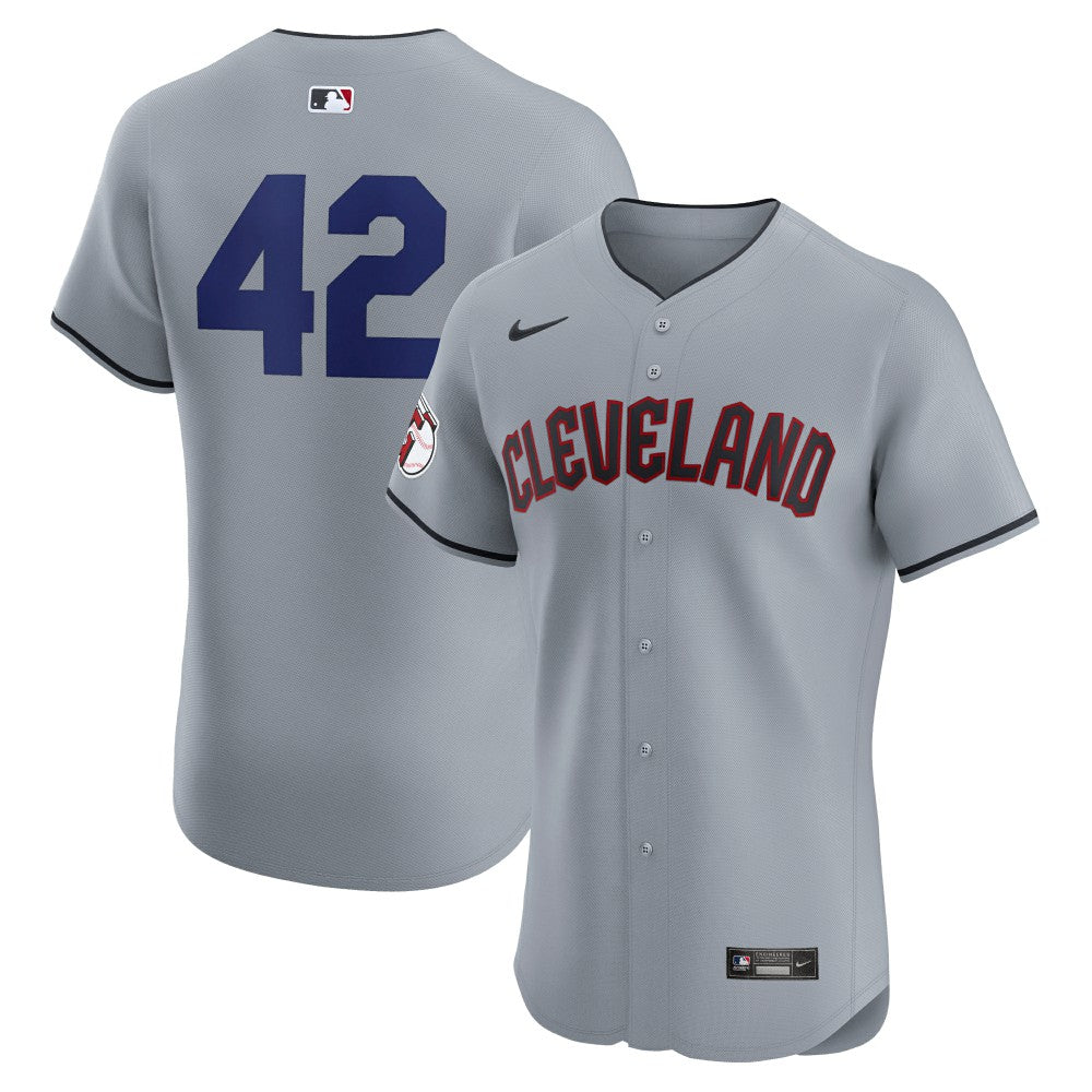 Cleveland Guardians Nike Road 2024 Jackie Robinson Day Elite Jersey - MLB Jerseys