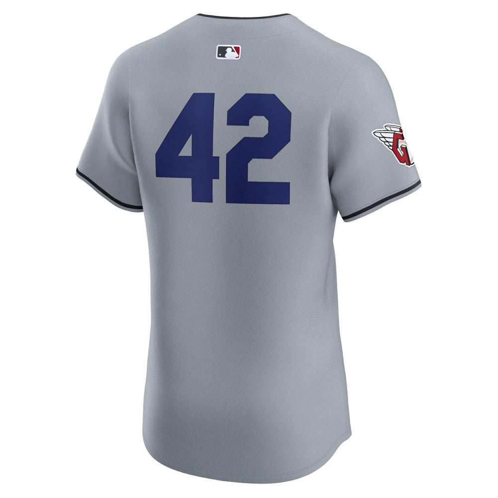Cleveland Guardians Nike Road 2024 Jackie Robinson Day Elite Jersey - MLB Jerseys