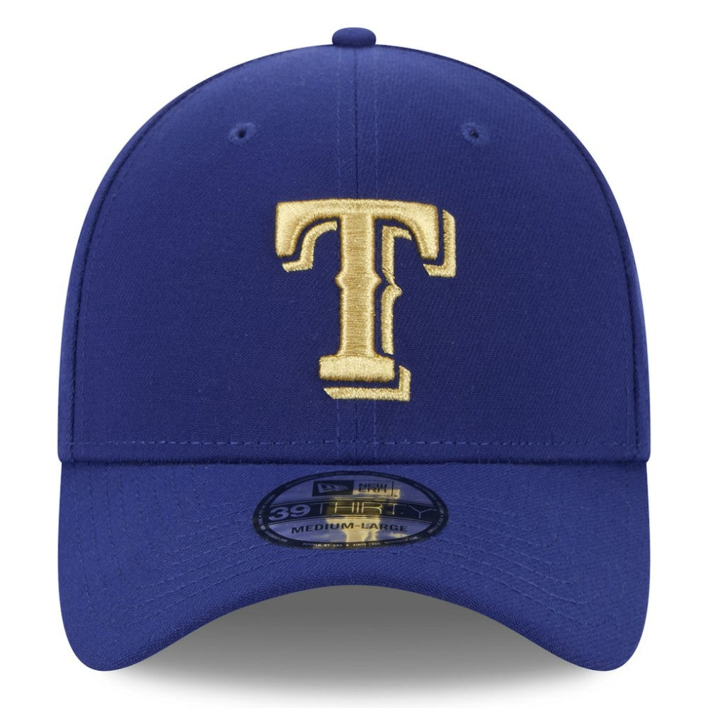 Texas Rangers New Era 2024 Gold Collection 39THIRTY Flex Hat - MLB Hats