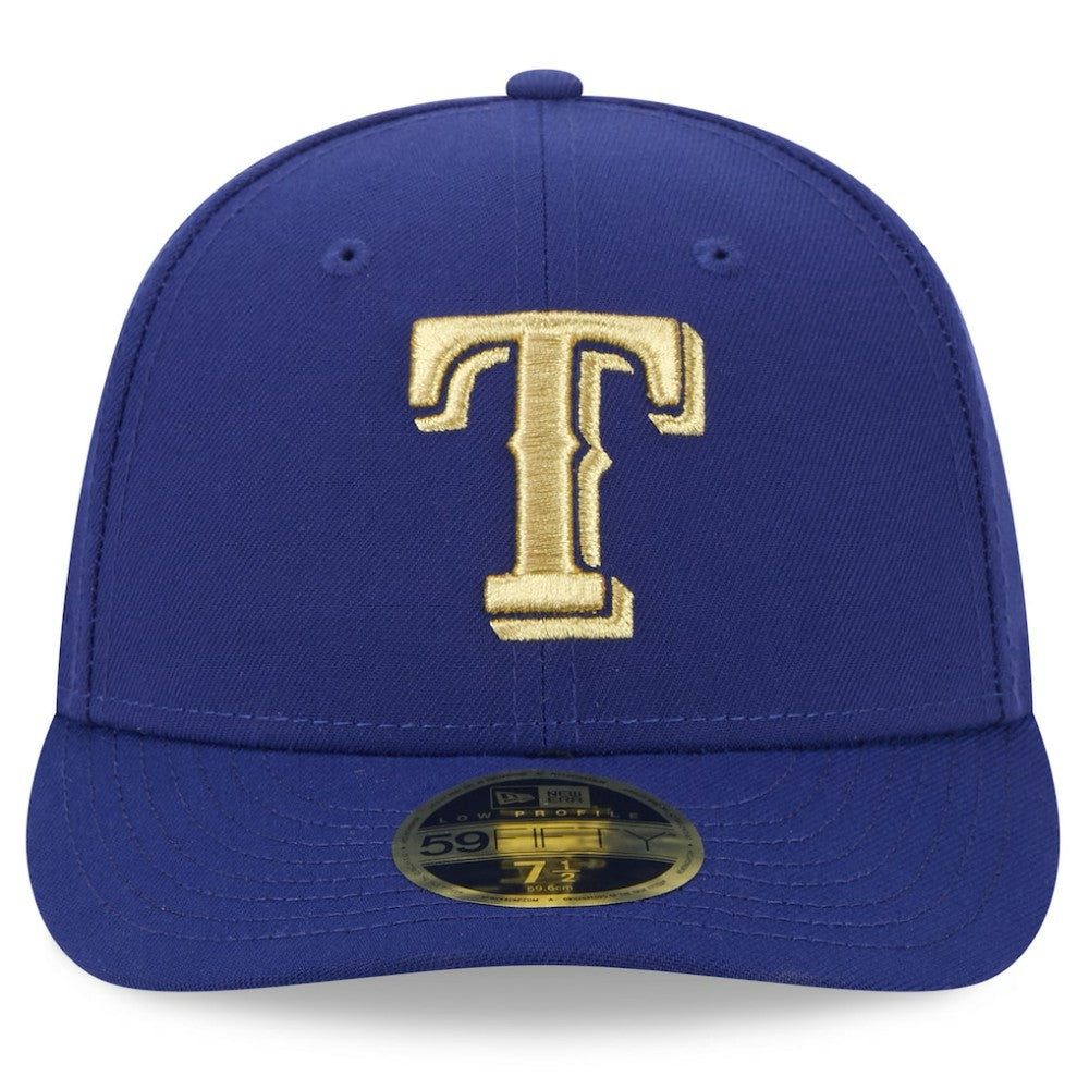 Texas Rangers New Era 2024 Gold Collection Low Profile 59FIFTY Fitted Hat - MLB Hats