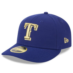 Texas Rangers New Era 2024 Gold Collection Low Profile 59FIFTY Fitted Hat - MLB Hats
