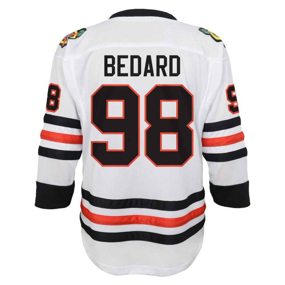 Connor Bedard Chicago Blackhawks Youth Away Replica Player Jersey -  NHL Jerseys