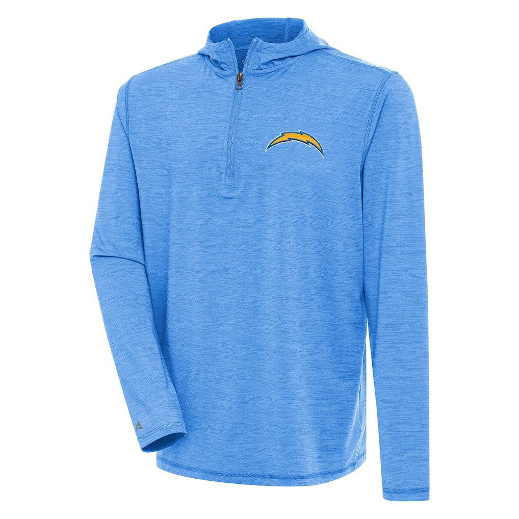 Los Angeles Chargers Antigua Tidy Quarter-Zip Pullover Hoodie | NFL Online