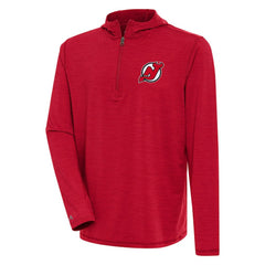 New Jersey Devils Antigua Tidy Quarter-Zip Pullover Hoodie -  NHL Jerseys