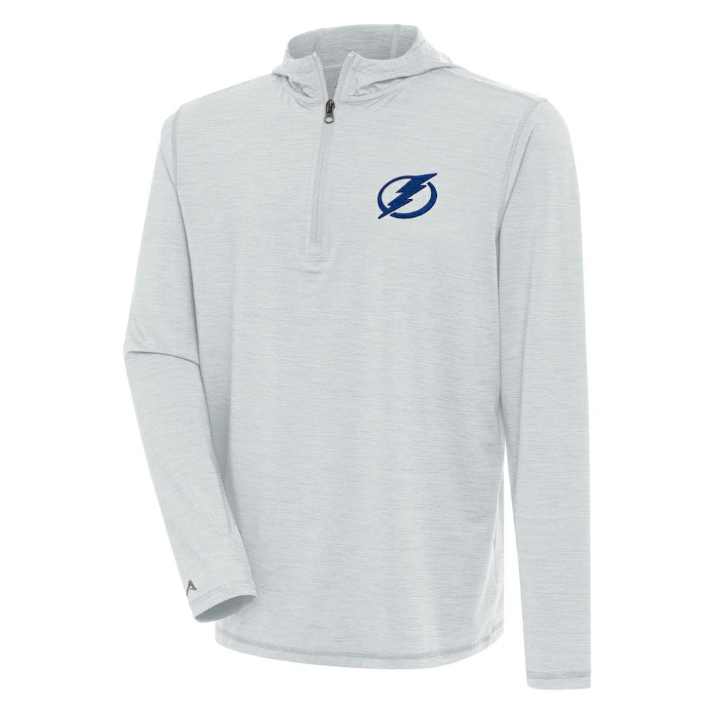 Tampa Bay Lightning Antigua Tidy Quarter-Zip Pullover Hoodie -  NHL Hoodies