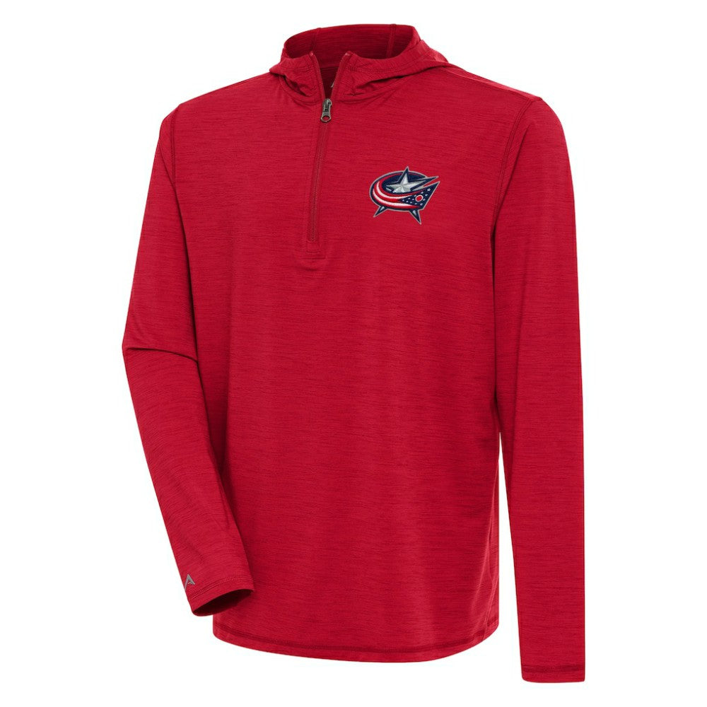 Columbus Blue Jackets Antigua Tidy Quarter-Zip Pullover Hoodie -  NHL Hoodies