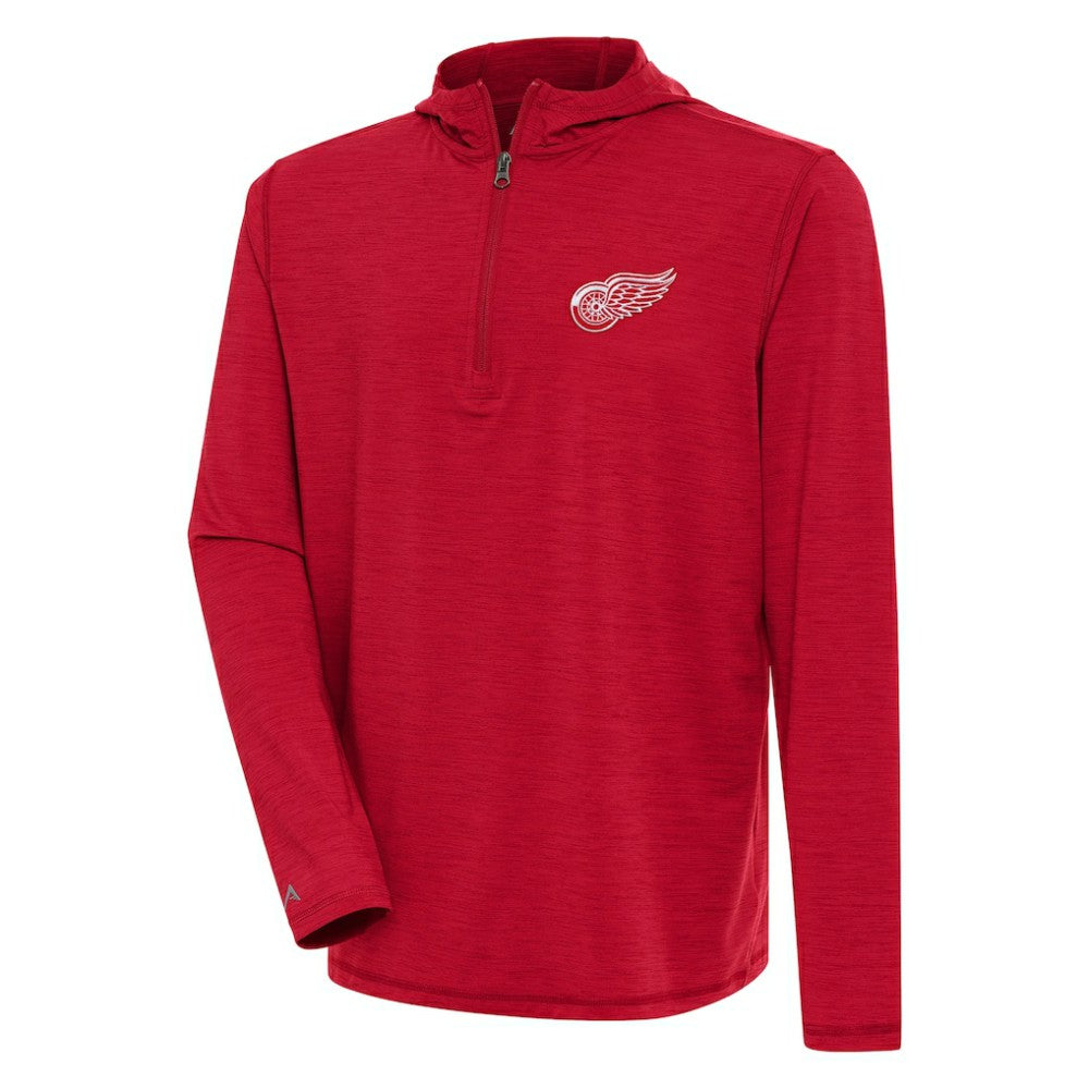 Detroit Red Wings Antigua Tidy Quarter-Zip Pullover Hoodie -  NHL Hoodies