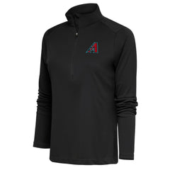 Arizona Diamondbacks Antigua Women's  Tribute Half-Zip Pullover Top – Gray - MLB Pullover