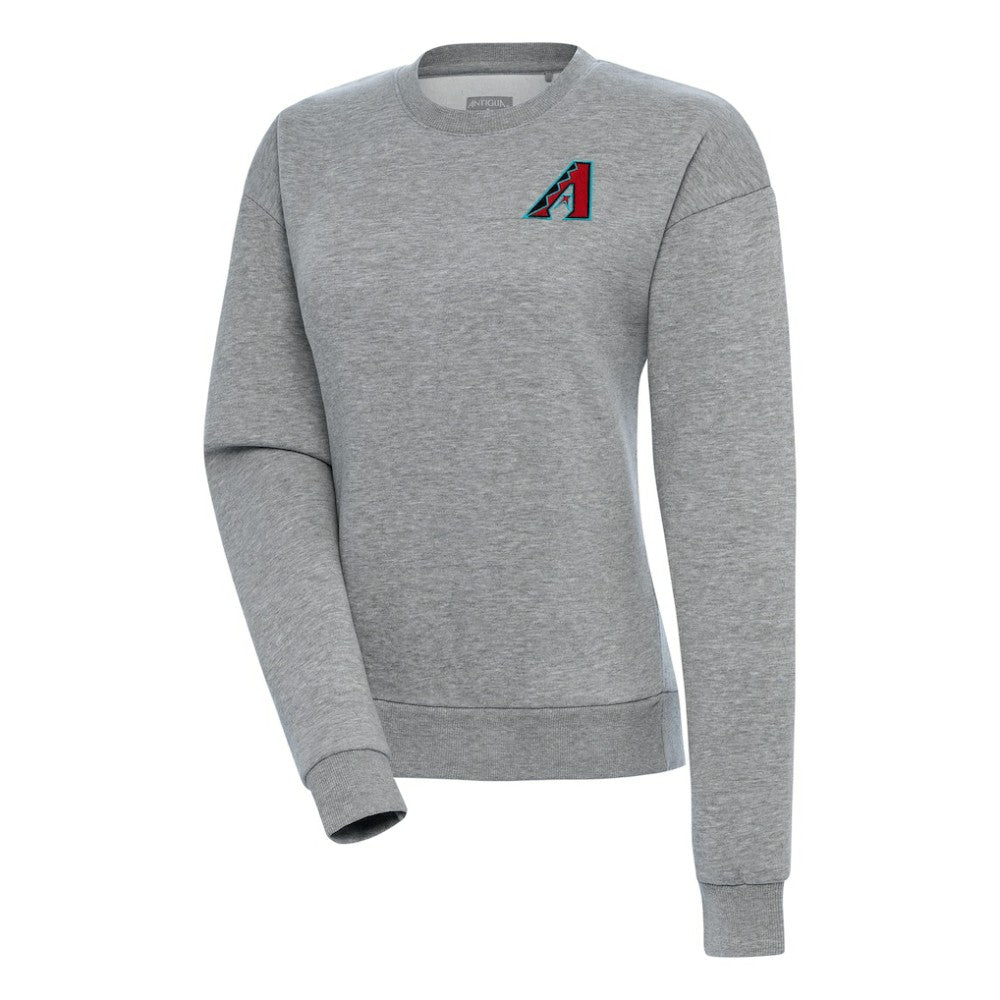 Arizona Diamondbacks Antigua Women's  Victory Crewneck Pullover Sweatshirt – Heather Gray - MLB Pullover