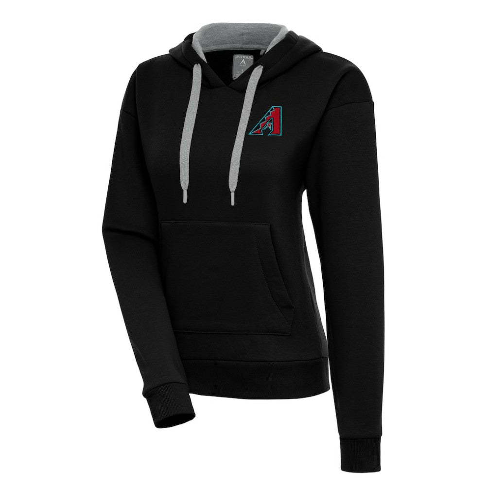 Arizona Diamondbacks Antigua Women's  Victory Pullover Hoodie – Black - MLB Hoodies