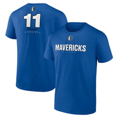 Blue Kyrie Irving Dallas Mavericks Behind The Back Name & Number T-Shirt sale | NBA