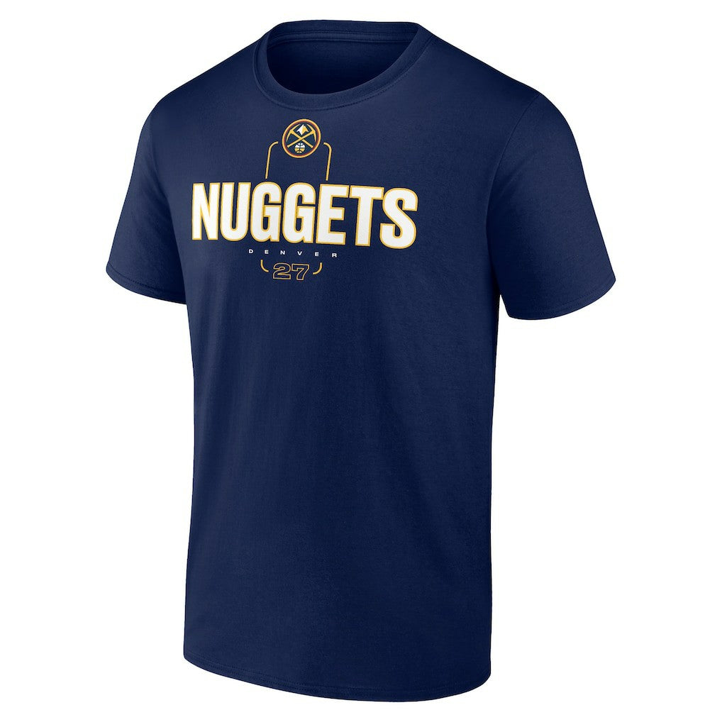 Navy Jamal Murray Denver Nuggets Behind The Back Name & Number T-Shirt sale | NBA