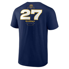 Navy Jamal Murray Denver Nuggets Behind The Back Name & Number T-Shirt sale | NBA