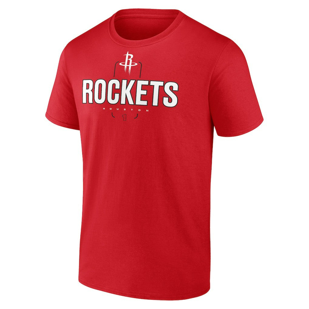 Red Amen Thompson Houston Rockets Behind The Back Name & Number T-Shirt | NBA