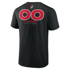 Black Scoot Henderson Portland Trail Blazers Behind The Back Name & Number T-Shirt | NBA