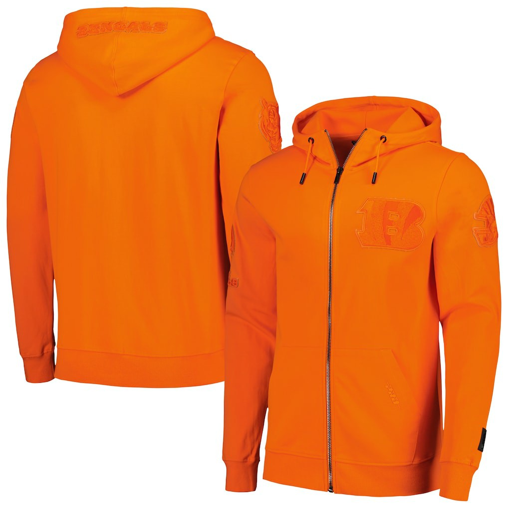 Cincinnati Bengals Pro Standard Triple Tonal Full-Zip Hoodie | NFL On sale