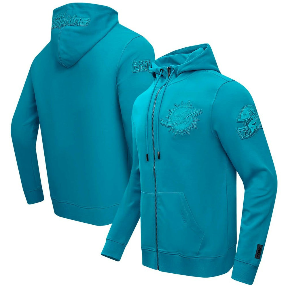 Miami Dolphins Pro Standard Triple Tonal Full-Zip Hoodie | NFL On sale