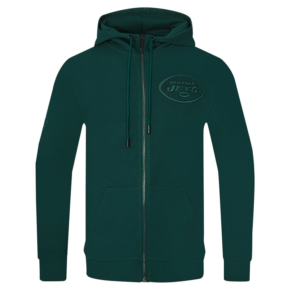 New York Jets Pro Standard Triple Tonal Full-Zip Hoodie | NFL New