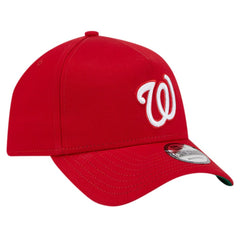 Washington Nationals New Era Team Color A-Frame 9FORTY Adjustable Hat - MLB Hats
