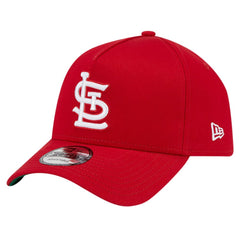 St. Louis Cardinals New Era Team Color A-Frame 9FORTY Adjustable Hat - MLB Hats