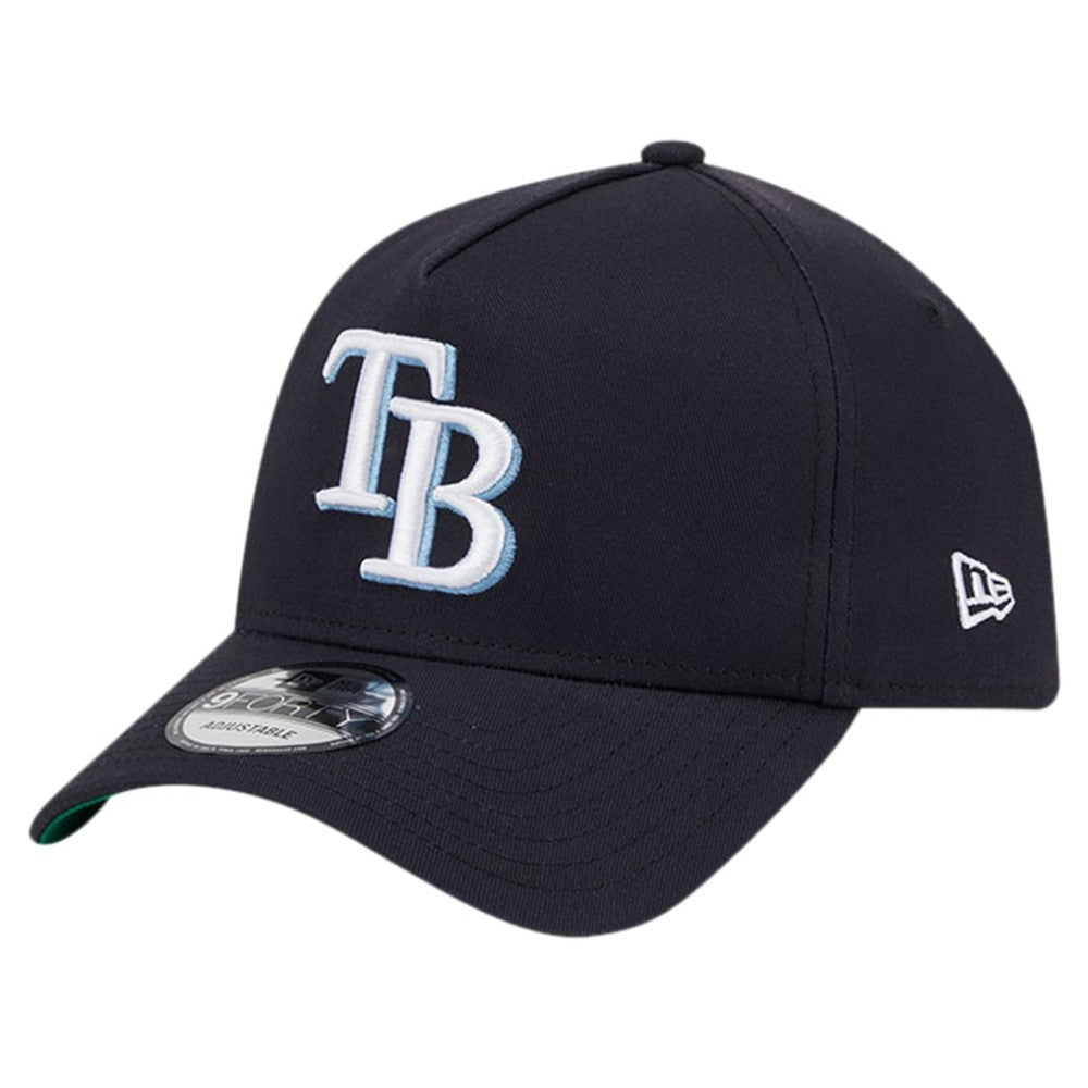 Tampa Bay Rays New Era Team Color A-Frame 9FORTY Adjustable Hat - MLB Hats