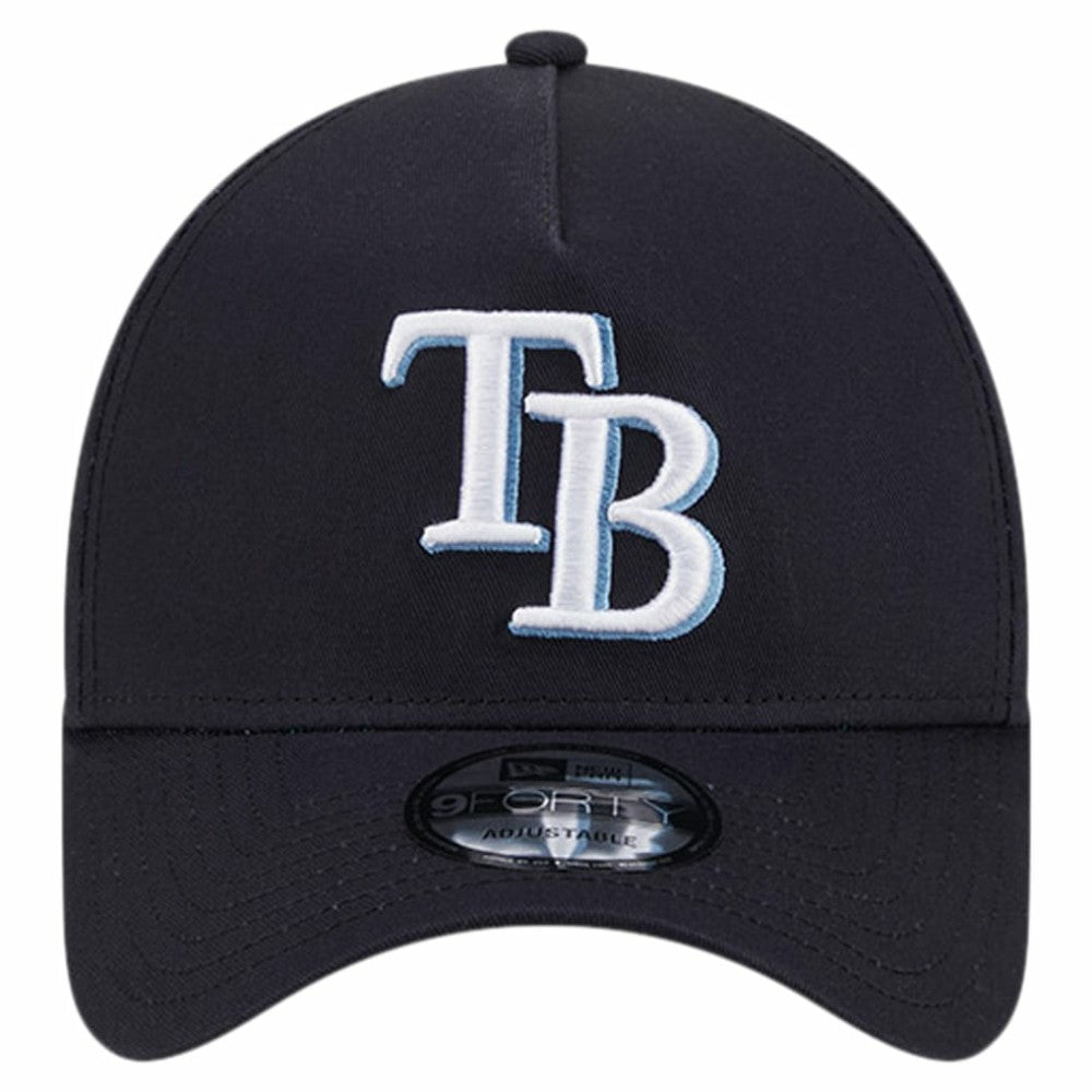 Tampa Bay Rays New Era Team Color A-Frame 9FORTY Adjustable Hat - MLB Hats