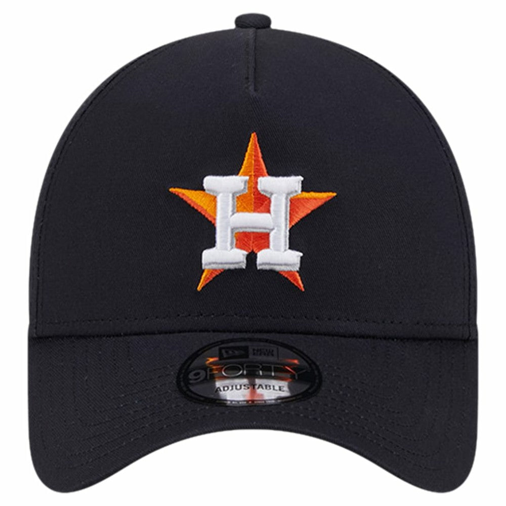 Houston Astros New Era Team Color A-Frame 9FORTY Adjustable Hat - MLB Hats