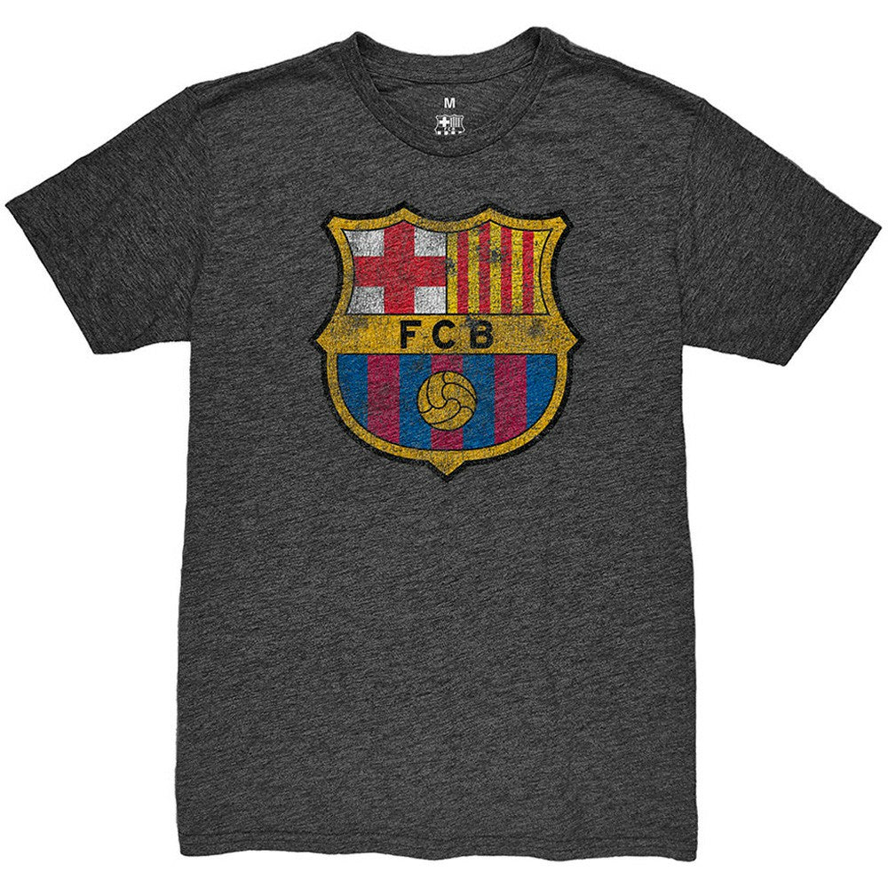 Barcelona 1863FC Color Crest Twisted Tri-Blend Slub T-Shirt