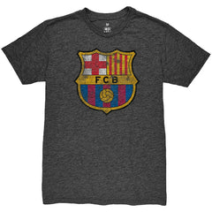 Barcelona 1863FC Color Crest Twisted Tri-Blend Slub T-Shirt