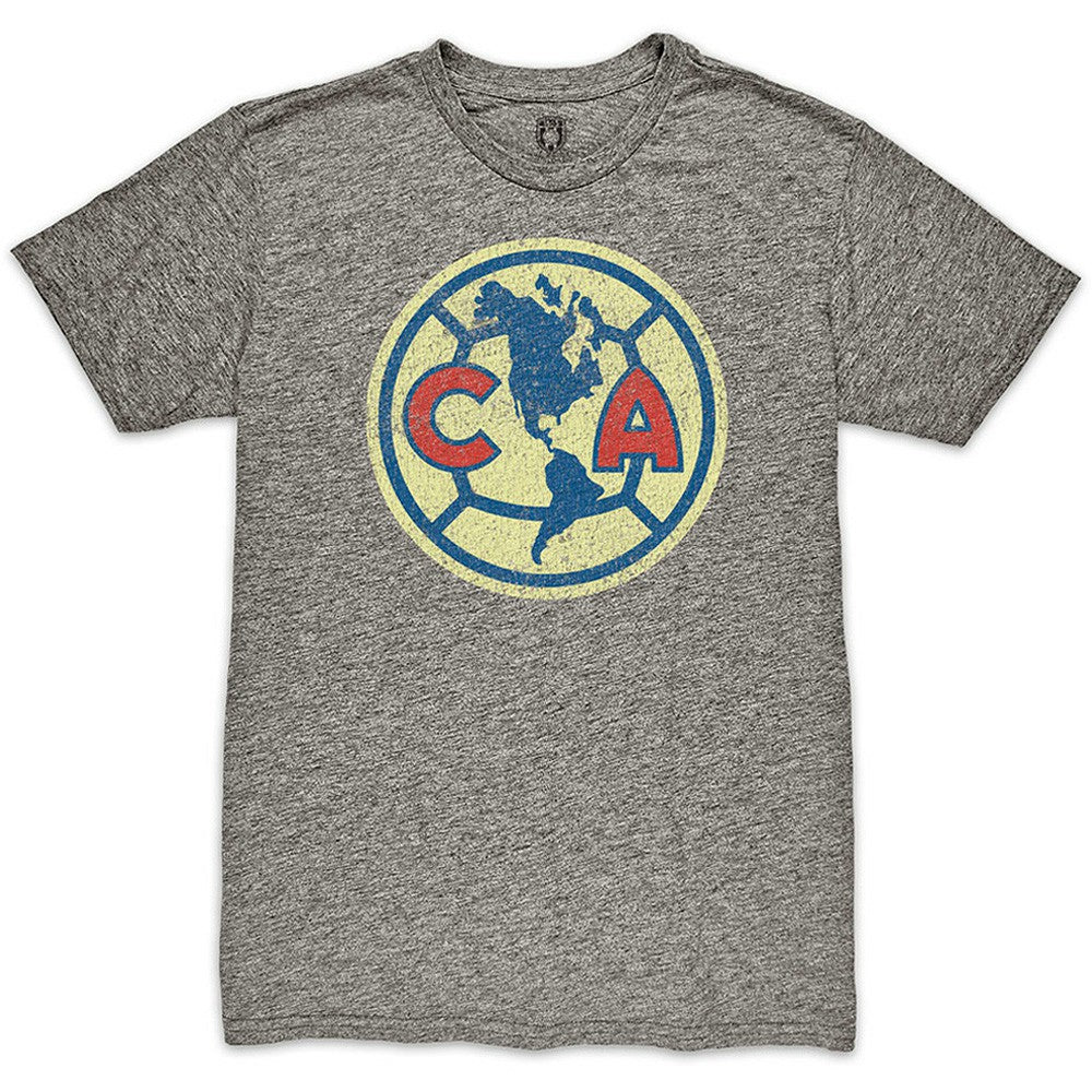 Club America 1863FC Color Crest Twisted Tri-Blend Slub T-Shirt