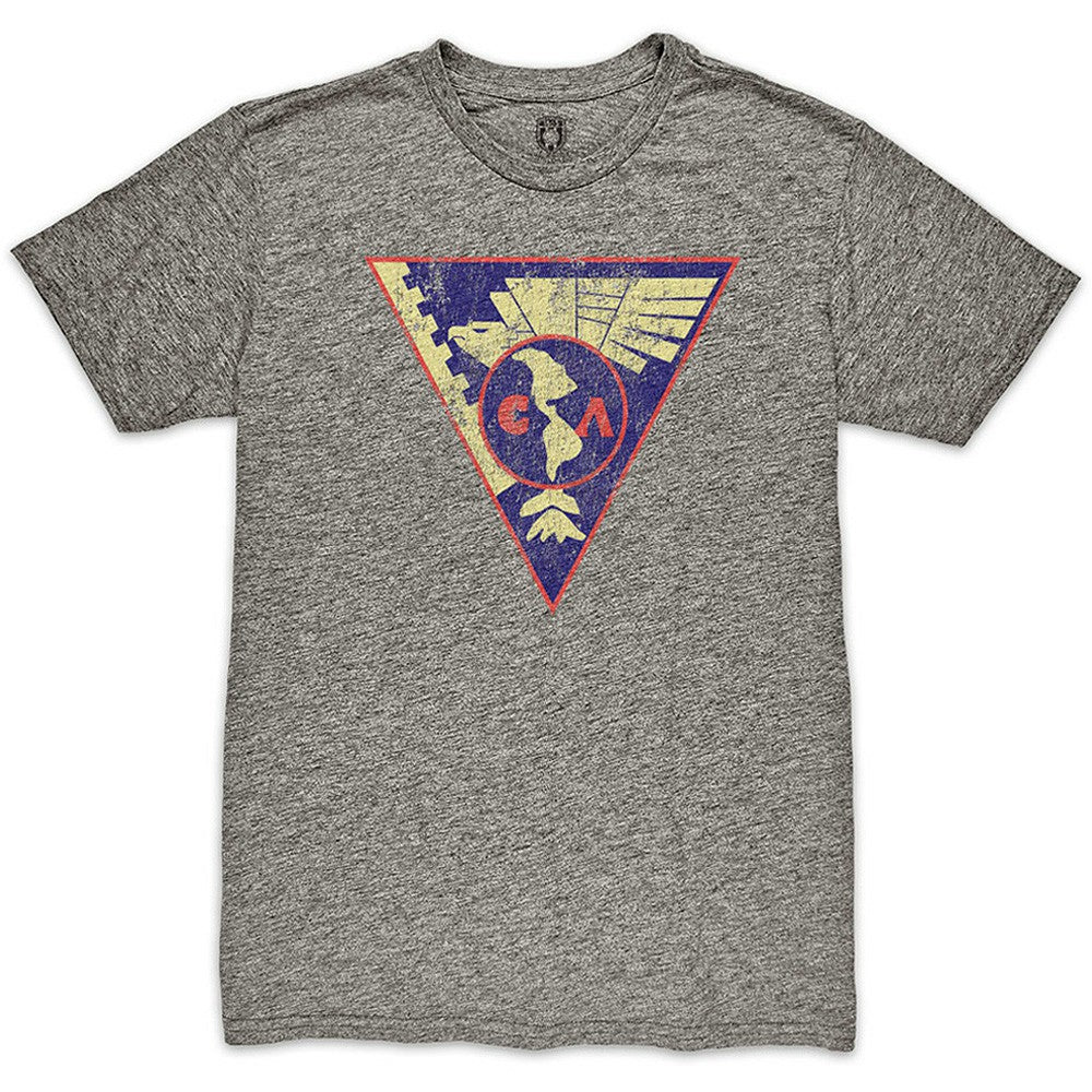 Club America 1863FC Retro Crest Twisted Tri-Blend Slub T-Shirt