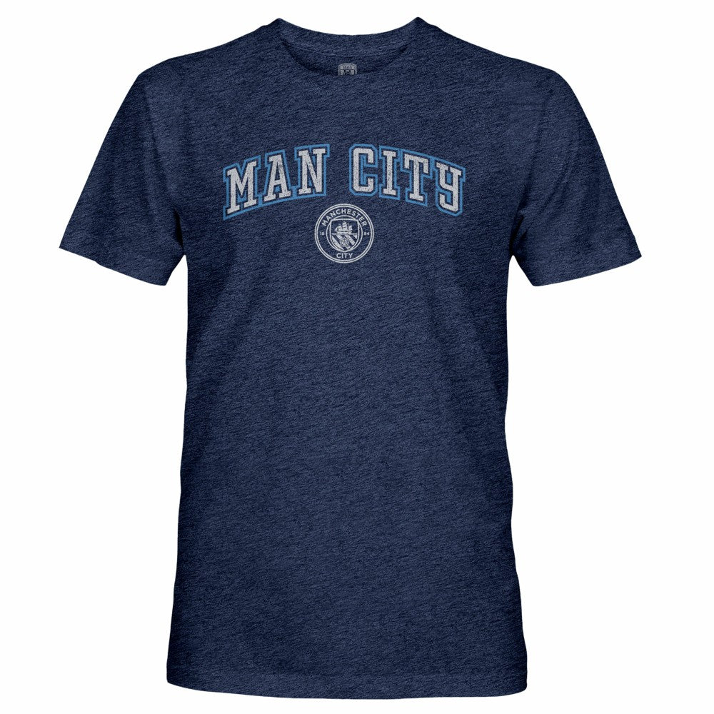 Manchester City 1863FC Wordmark Twisted Tri-Blend Slub T-Shirt