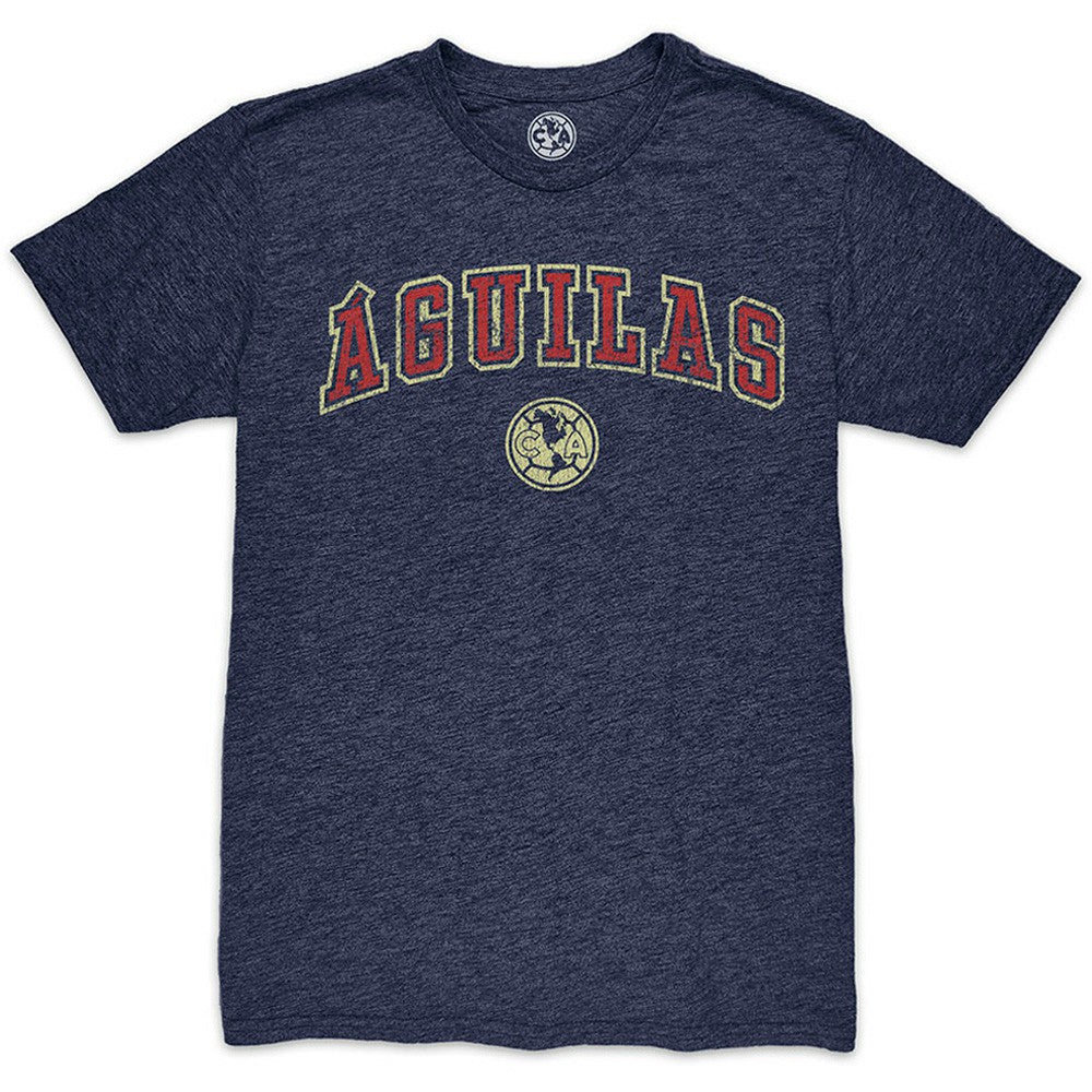 Club America 1863FC Wordmark Twisted Tri-Blend Slub T-Shirt