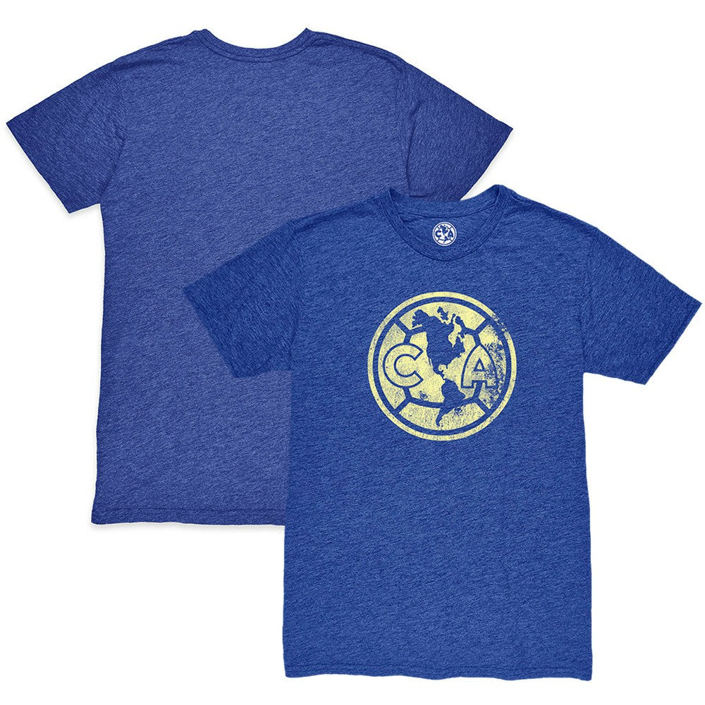 Club America 1863FC Mono Crest Twisted Tri-Blend Slub T-Shirt