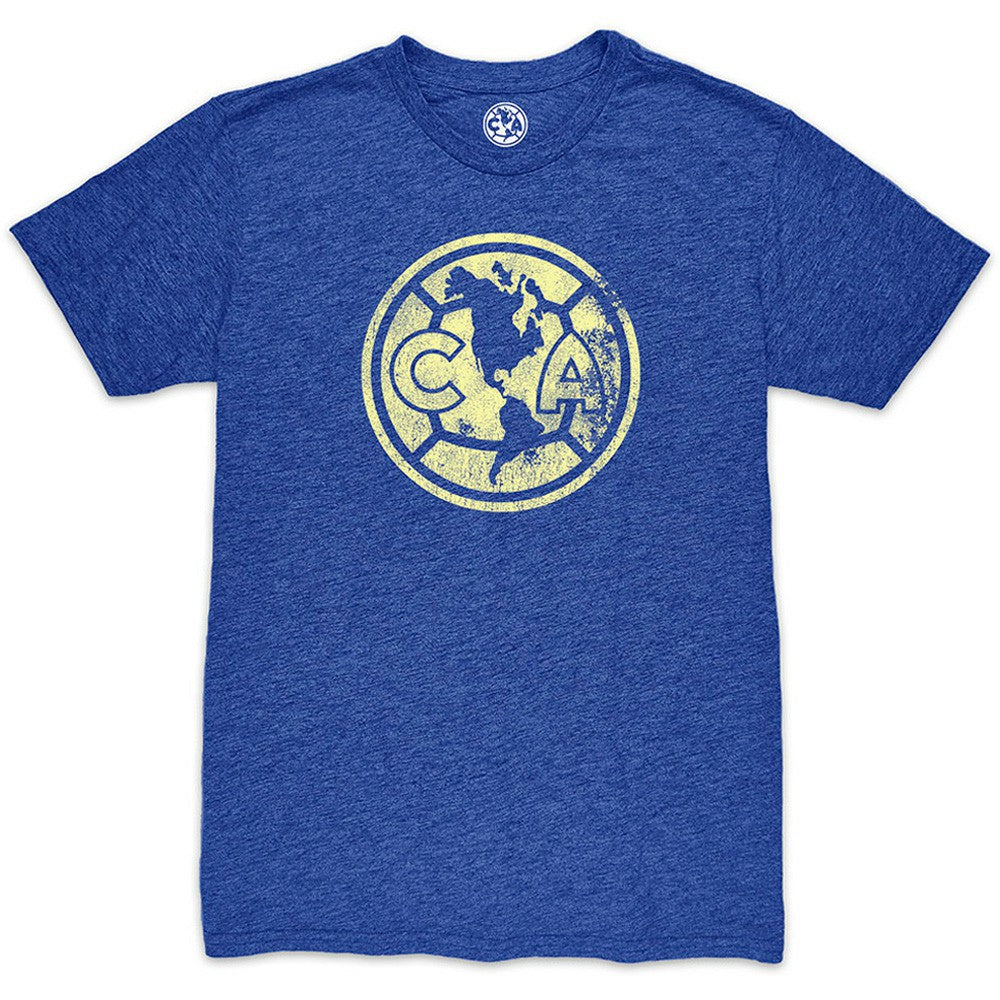 Club America 1863FC Mono Crest Twisted Tri-Blend Slub T-Shirt