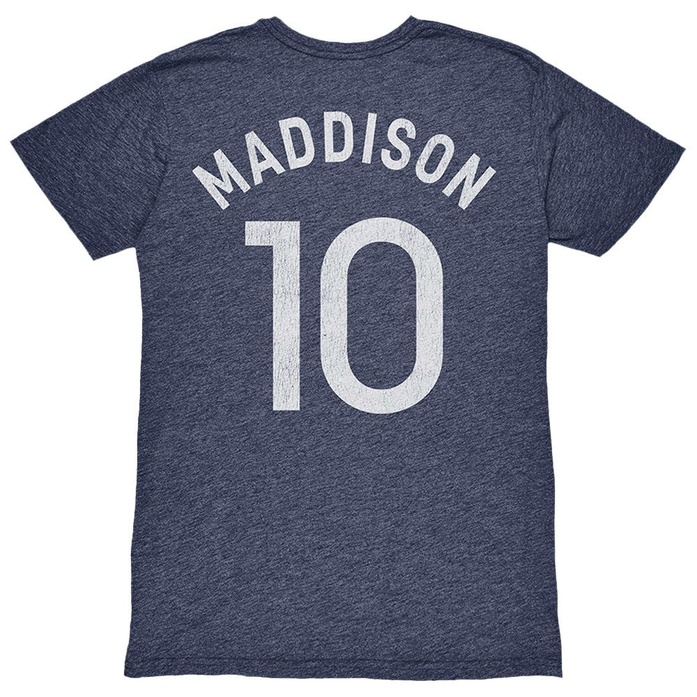 James Maddison Tottenham Hotspur 1863FC Player Name & Number Twisted Tri-Blend Slub T-Shirt