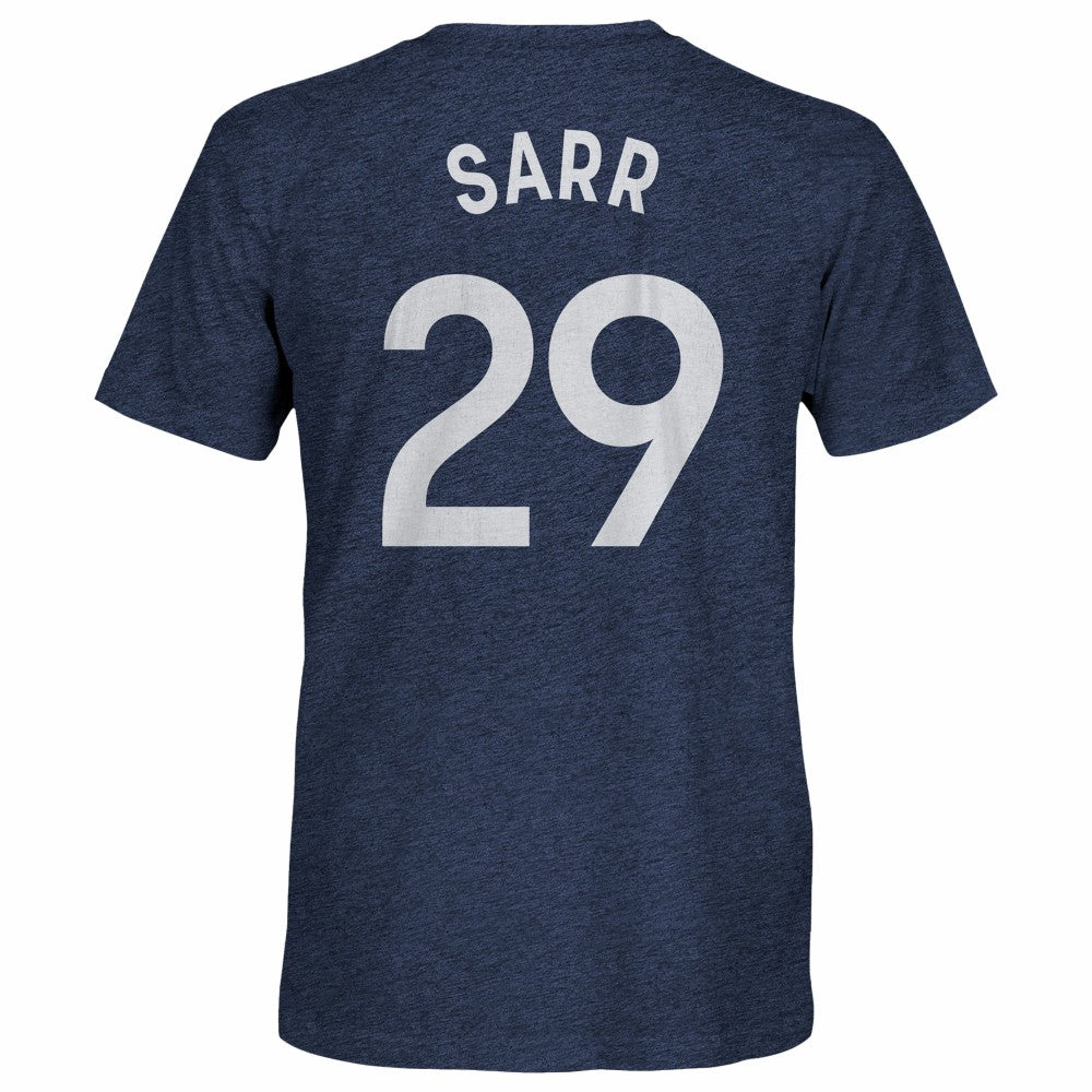 Pape Matar Sarr Tottenham Hotspur 1863FC Player Name & Number Twisted Tri-Blend Slub T-Shirt