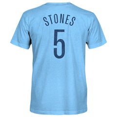 John Stones Manchester City 1863FC Player Name & Number Twisted Tri-Blend Slub T-Shirt