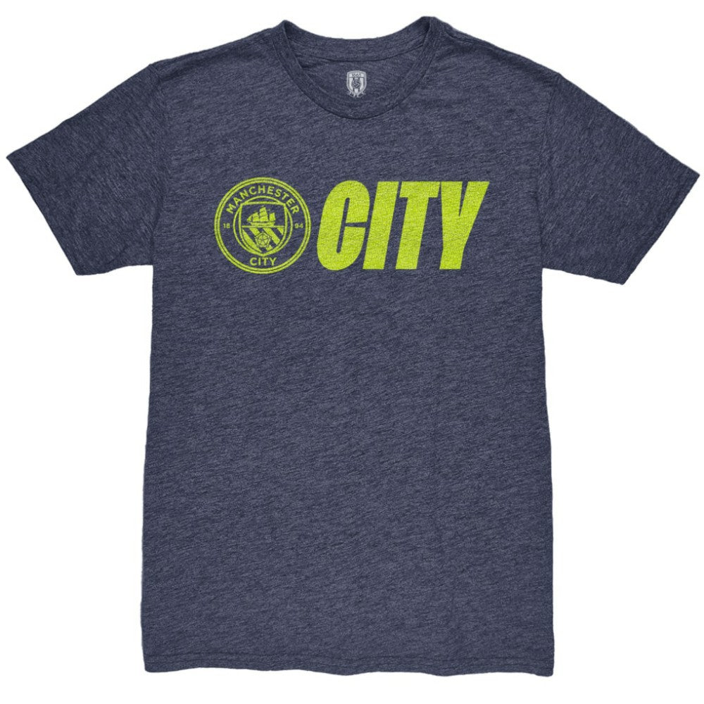 Manchester City 1863FC Lockup Twisted Tri-Blend Slub T-Shirt