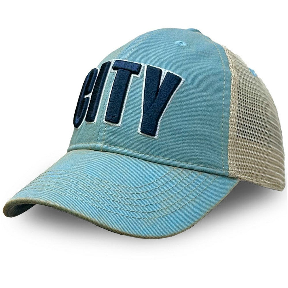 Manchester City 1863FC Washed Trucker Adjustable Hat
