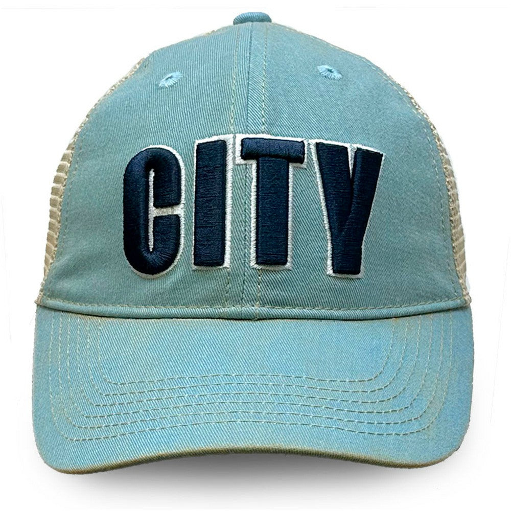 Manchester City 1863FC Washed Trucker Adjustable Hat