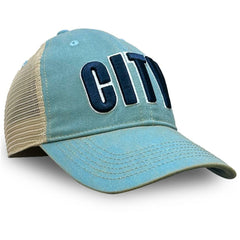 Manchester City 1863FC Washed Trucker Adjustable Hat