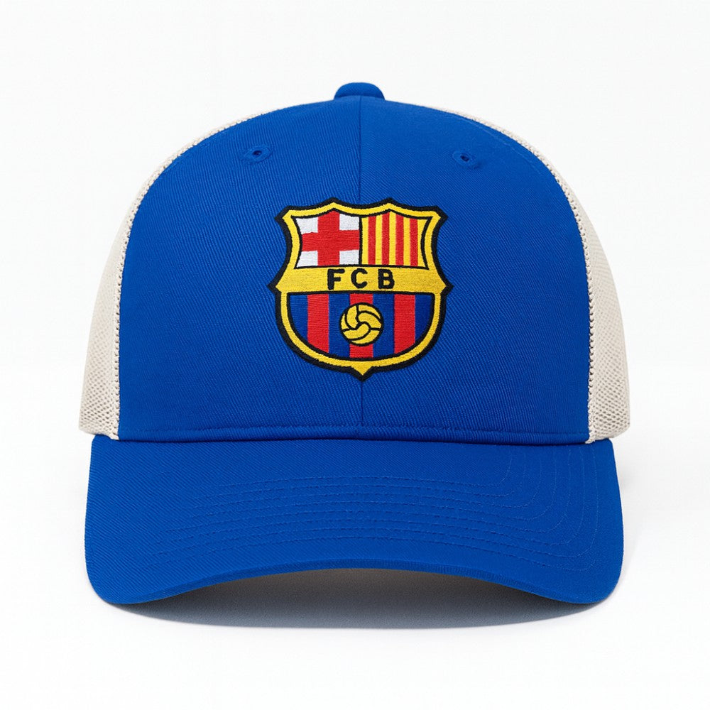 Barcelona 1863FC Washed Trucker Adjustable Hat