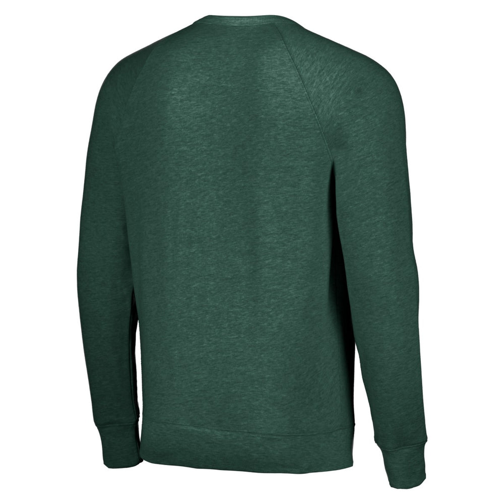 Hunter Green Milwaukee Bucks Homage Unisex Holiday Raglan Pullover Sweatshirt | NBA