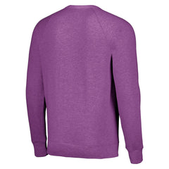 Purple Phoenix Suns Homage Unisex Holiday Tri-Blend Raglan Pullover Sweatshirt | NBA