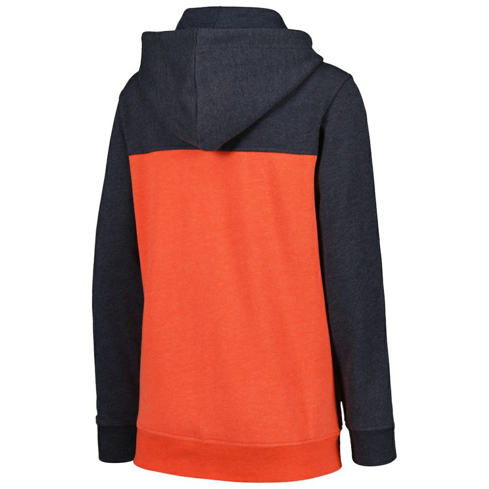 Houston Astros New Era Women's Color Block Full-Zip Hoodie Jacket - MLB Jackets